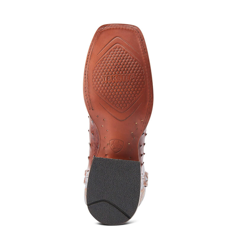 Ariat Cinnamon Full Quill Ostrich Boots