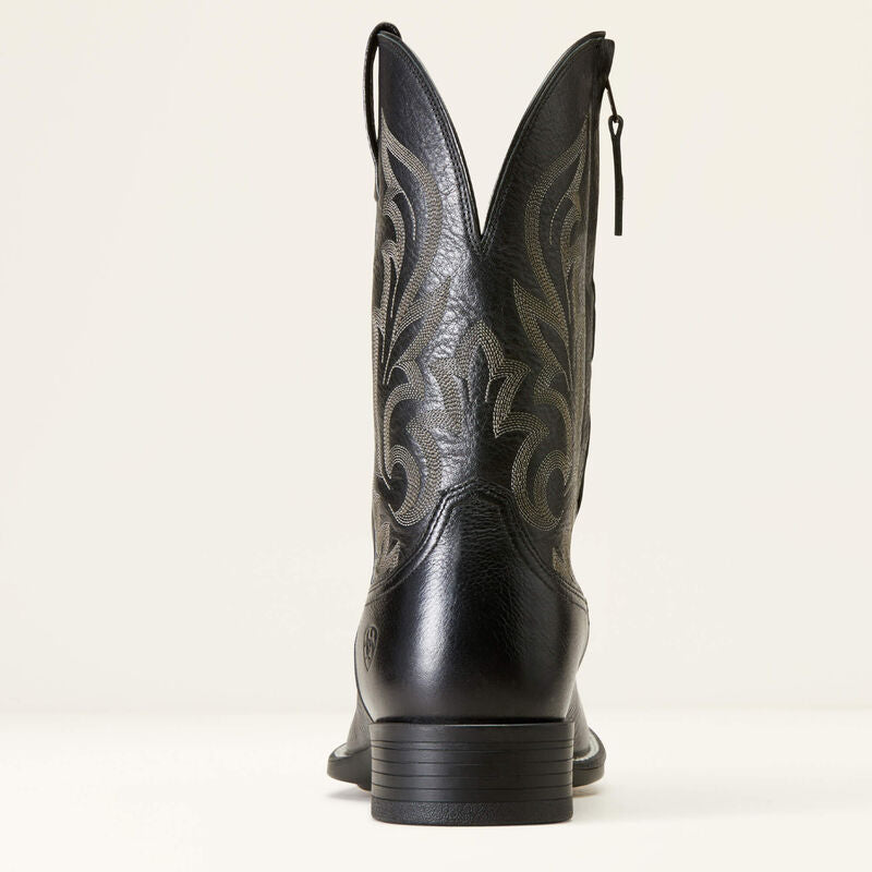 Ariat Slim Zip Ultra Black Cowboy Boots