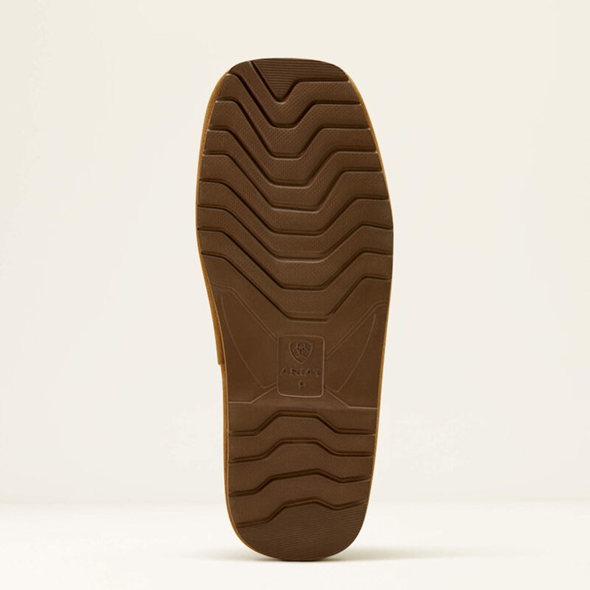 Ariat Ostrich Print Square Toe Slippers