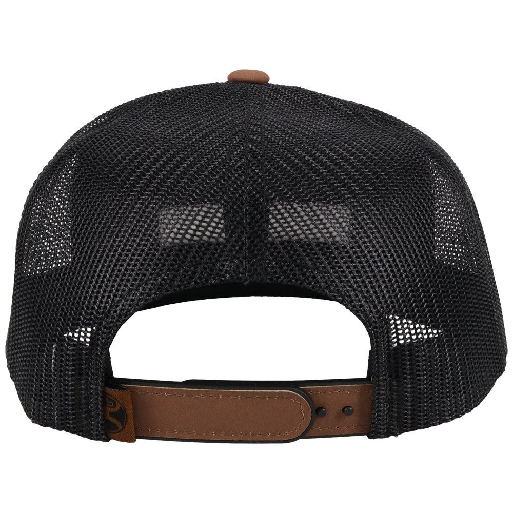 HOOey Black & Brown Snapback Cap Lockup