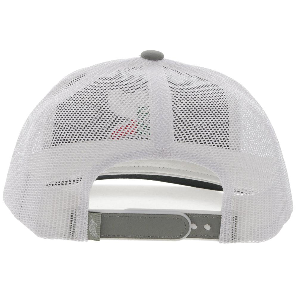 HOOey BOQUILLAS GREY/WHITE HAT