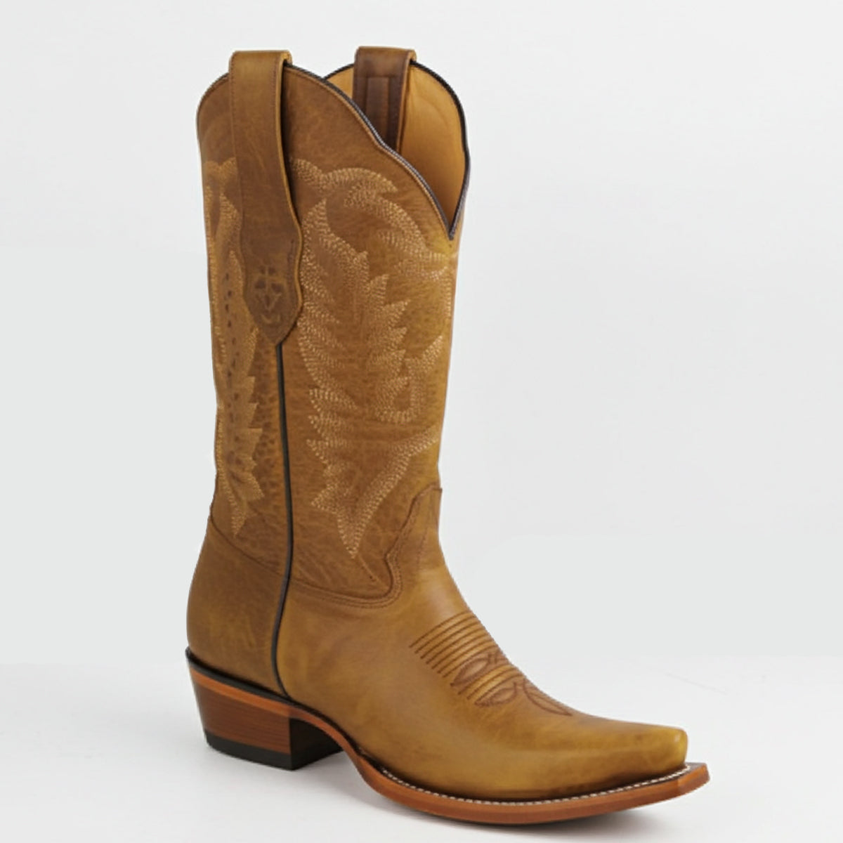 Honey Snip Toe Cowgirl Boots