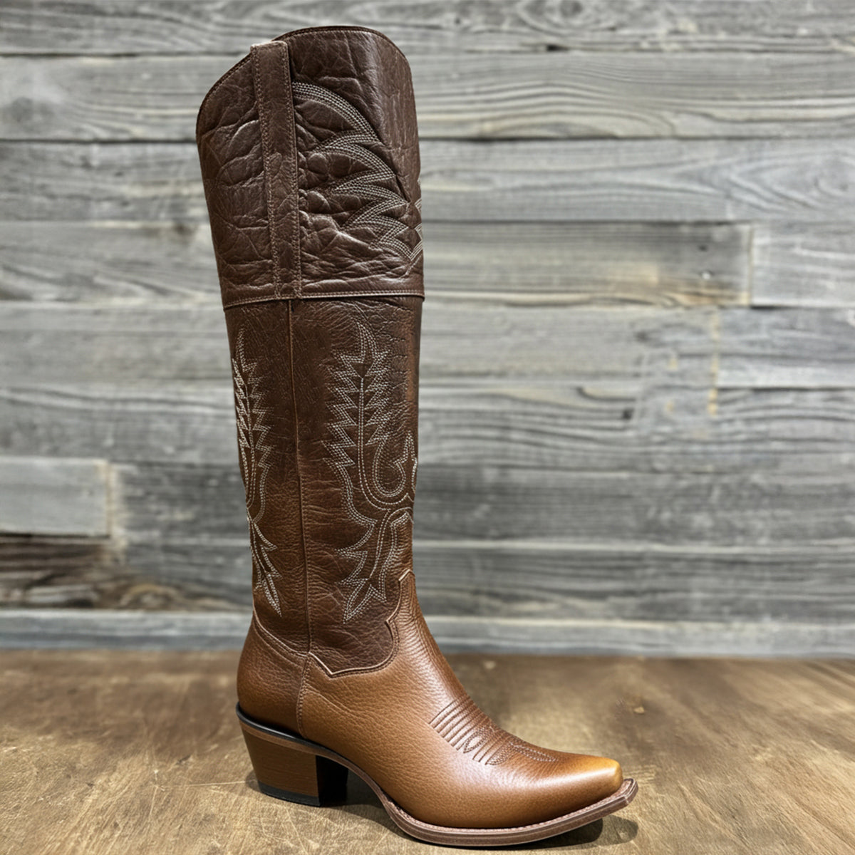Ohio Walnut Brown Over The Knee Boots