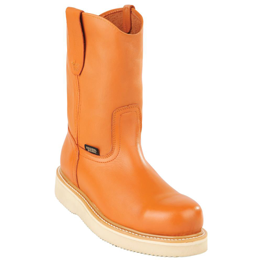 Leather Work Boots Steel Toe