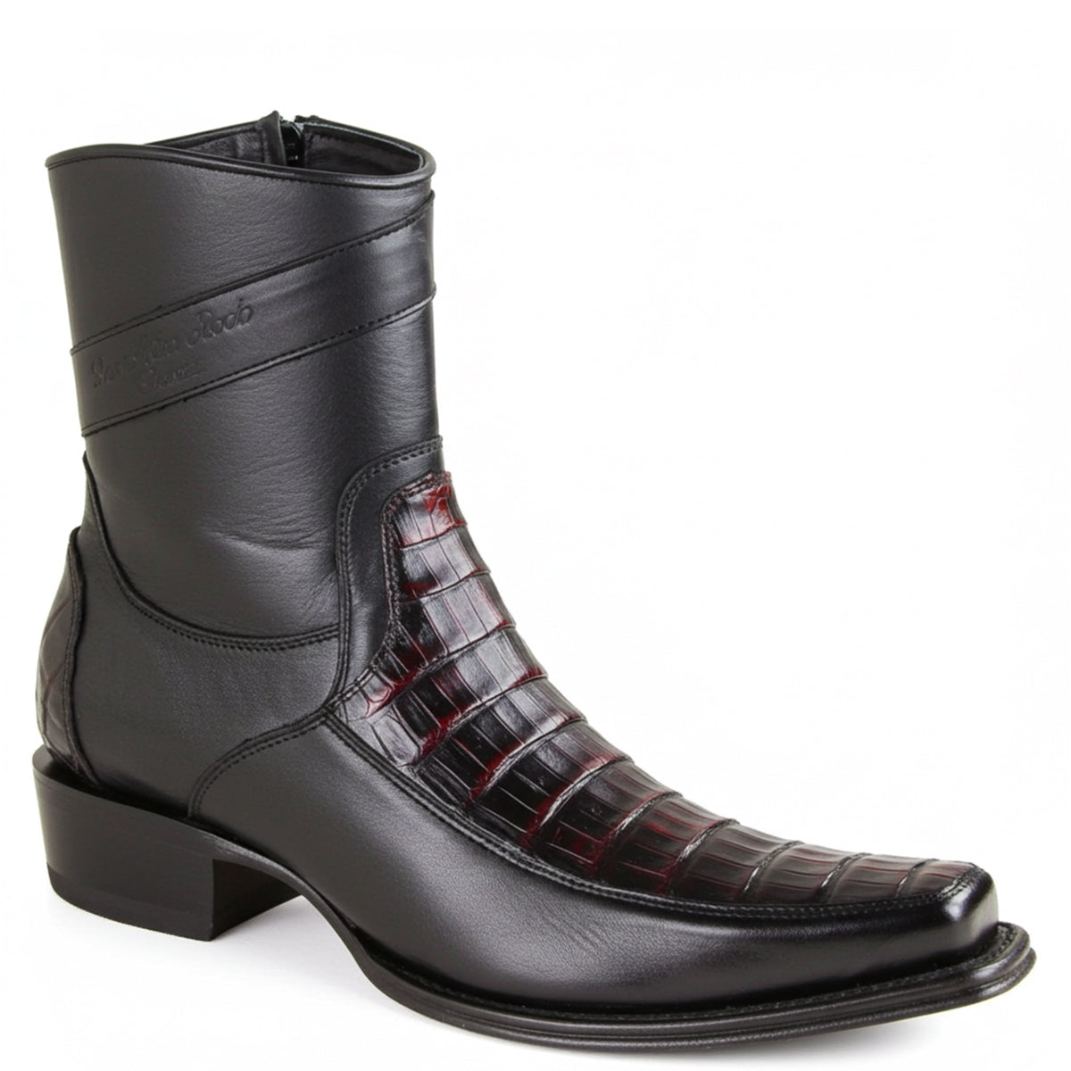 Short Caiman Boots European Toe