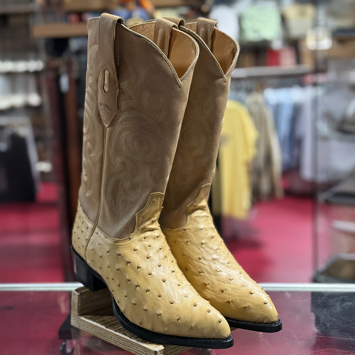 Oryx Ostrich Cowboy Boot J-Toe