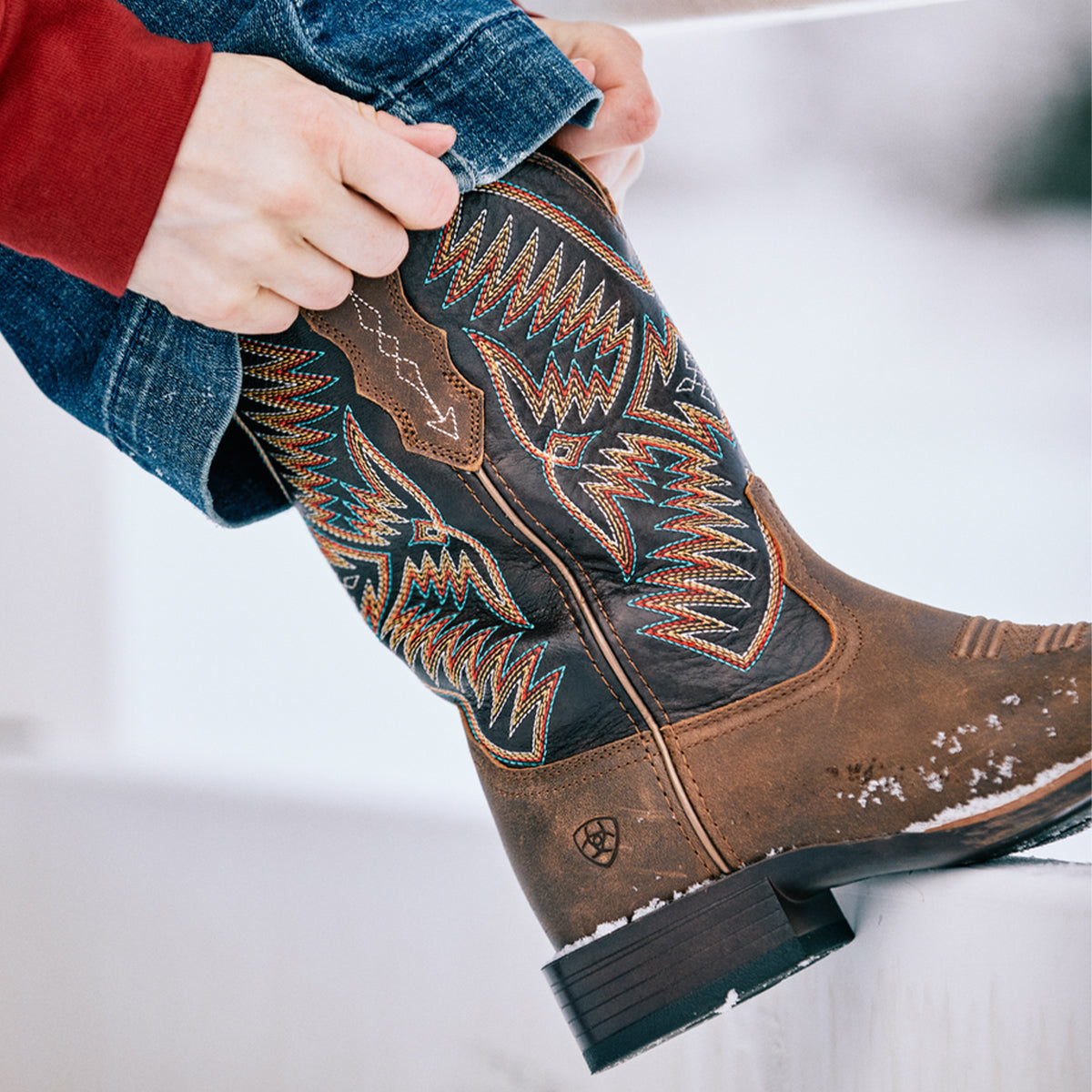 Ariat Odessa Square Toe Cowgirl Boot