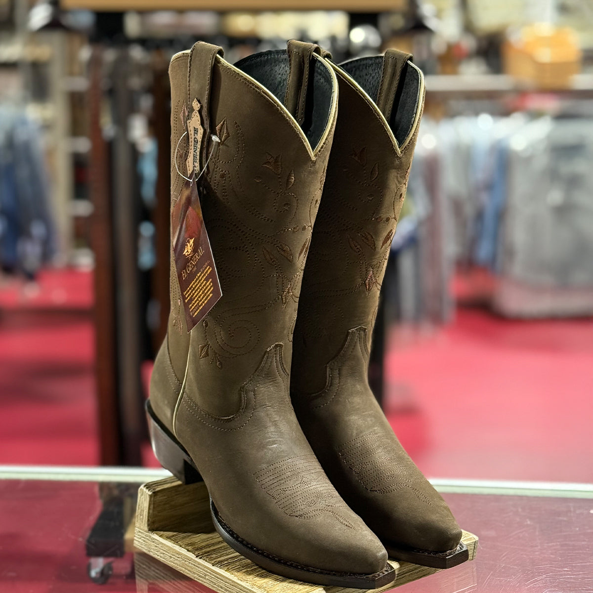 Camel Brown Women's Snip Toe Boots