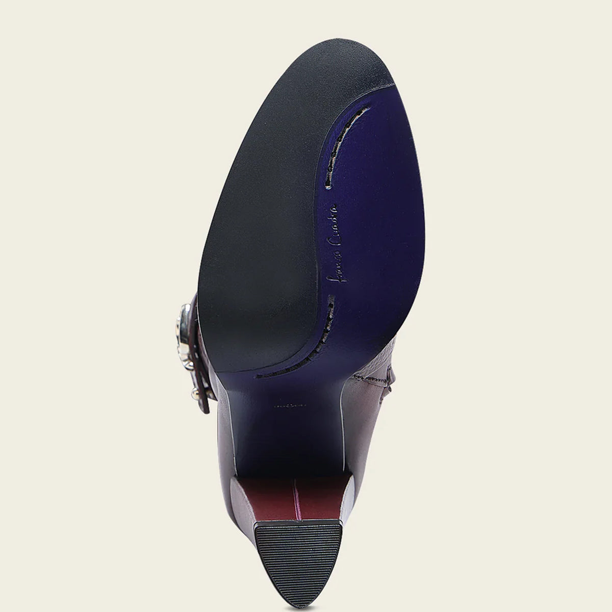 Ladies Wine Tall Boot
