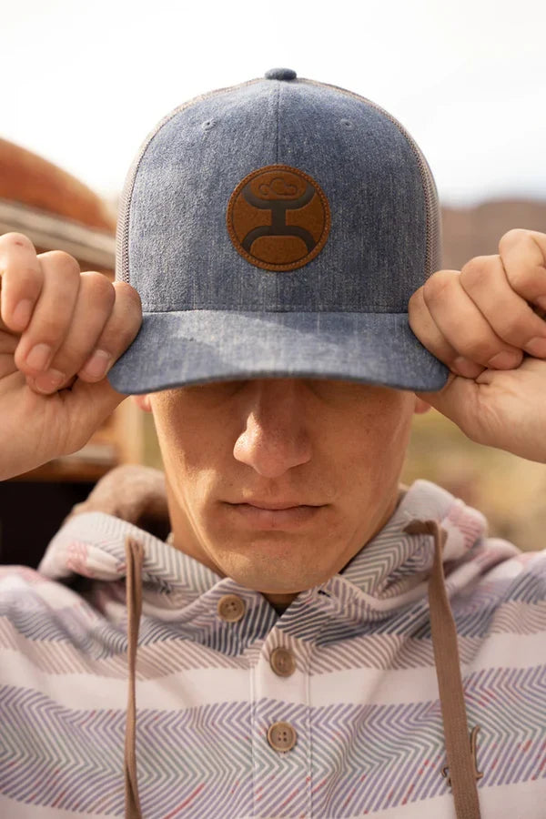 HOOey Blush Denim Cap