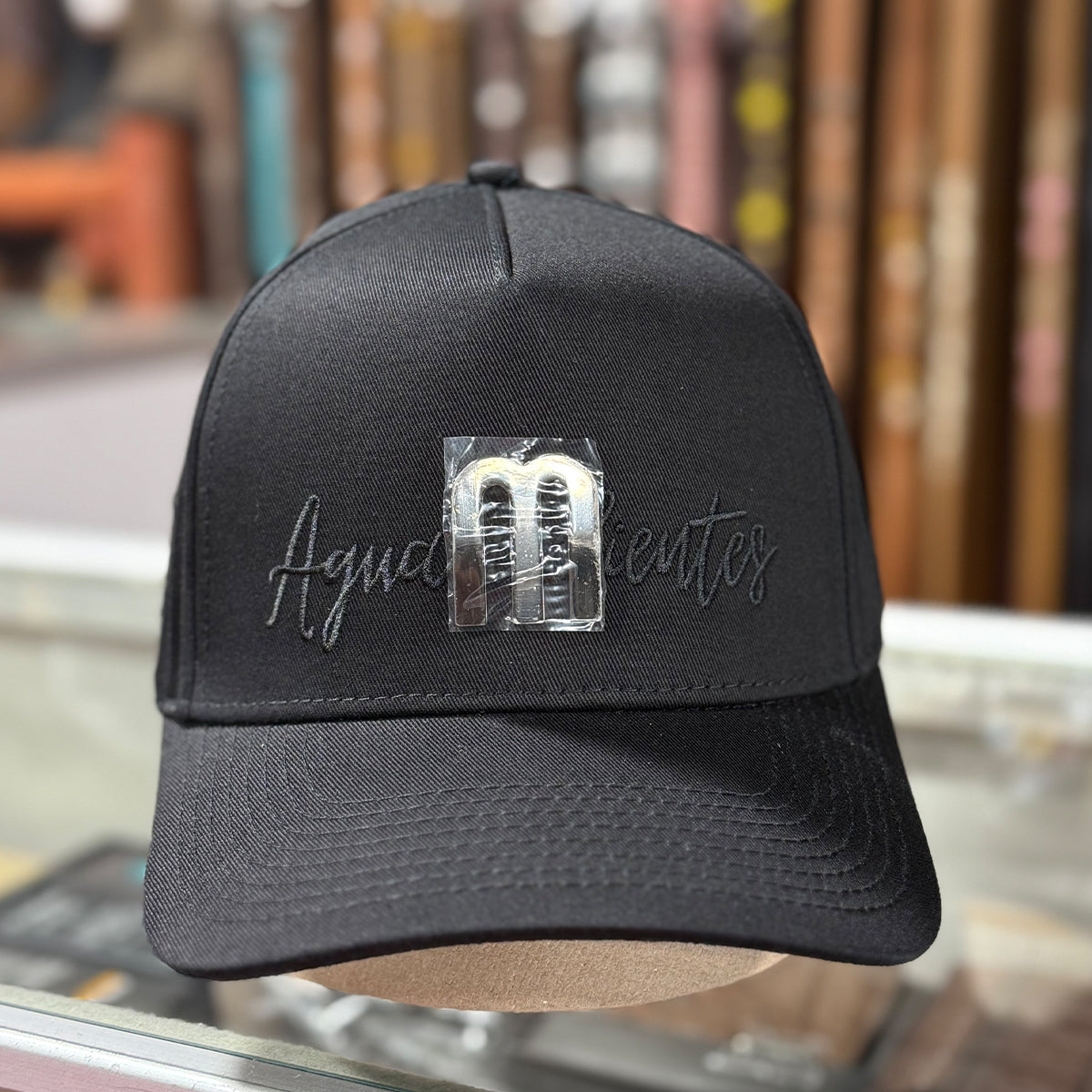 Black Aguascalientes Snapback Cap