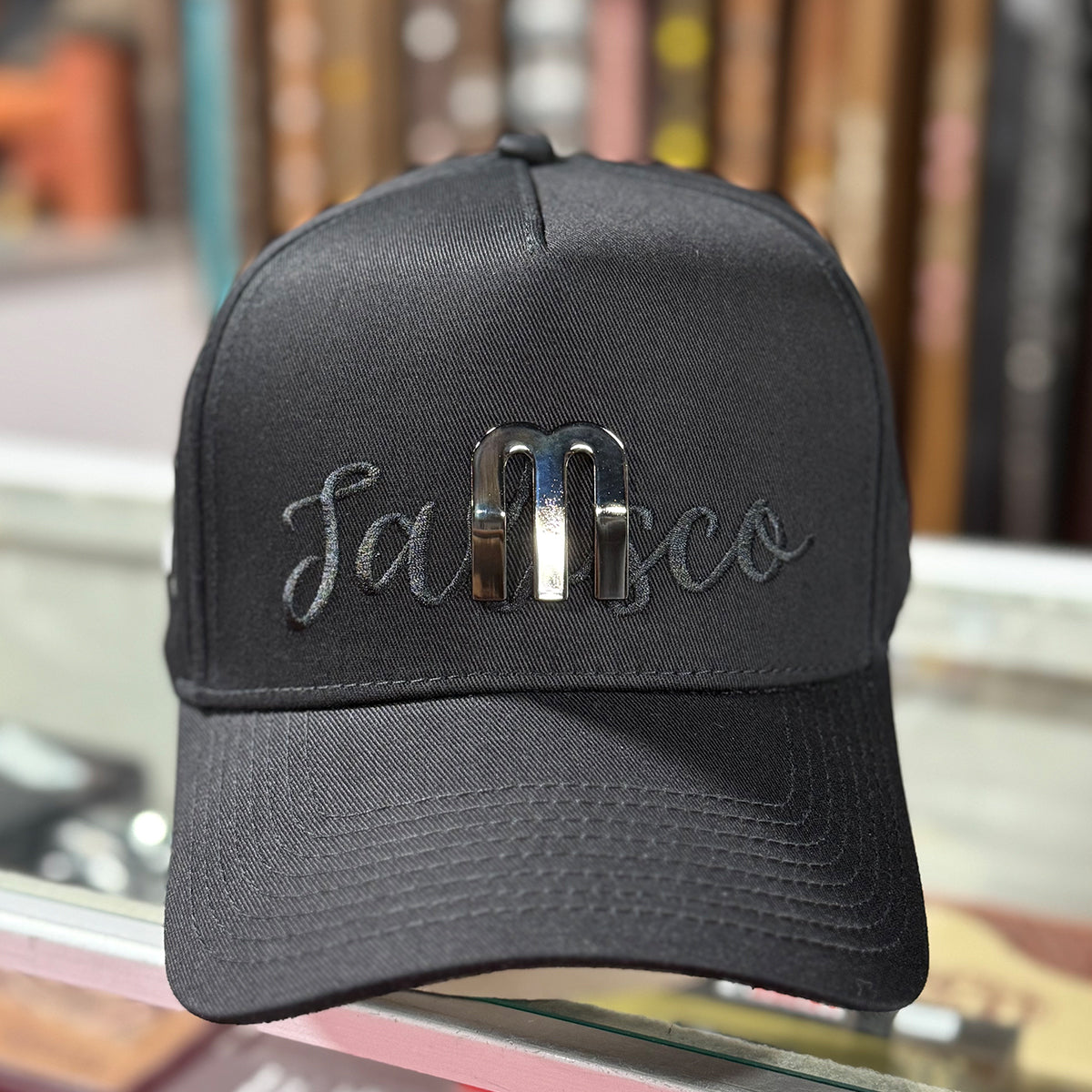 Black Jalisco Snapback Caps