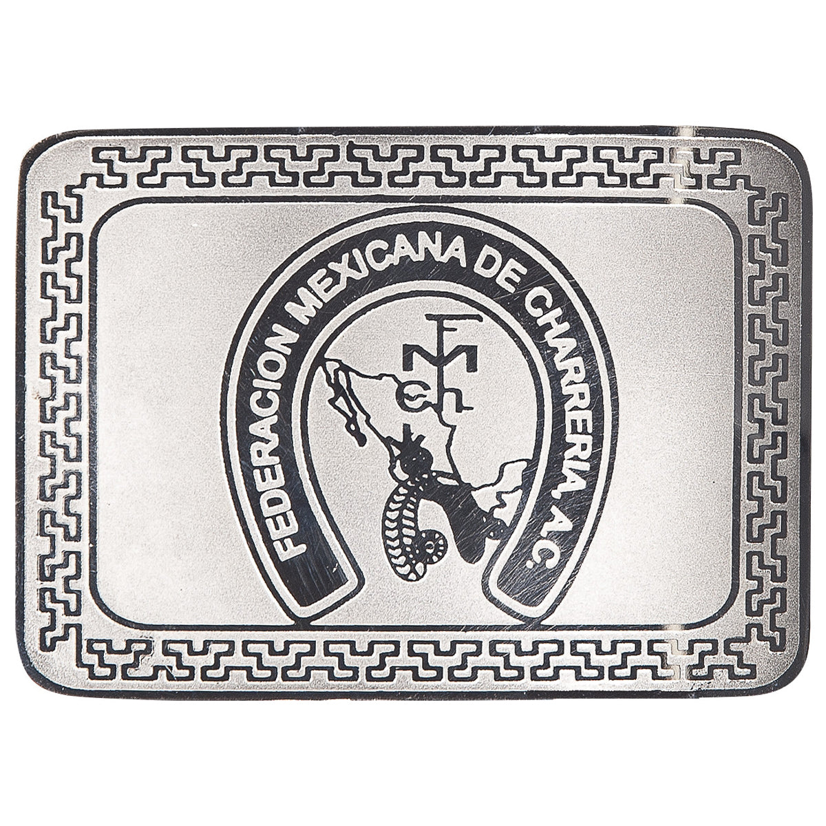 Handmade Buckle Federación Mexicana De Charreria