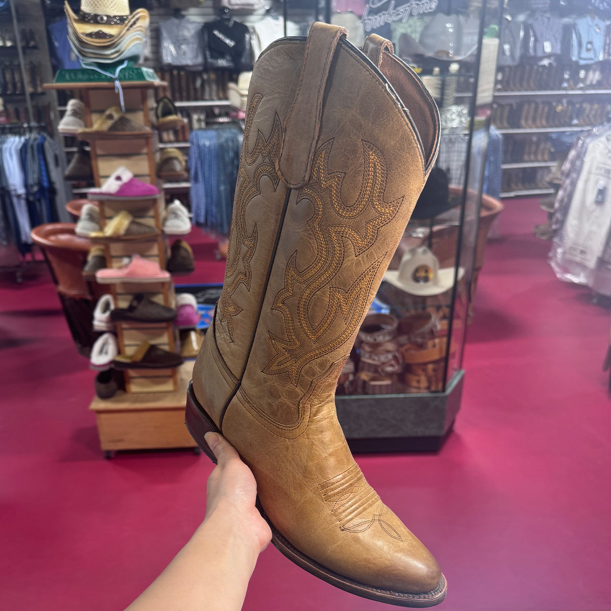Corral Circle G Round Toe Cowboy Boots