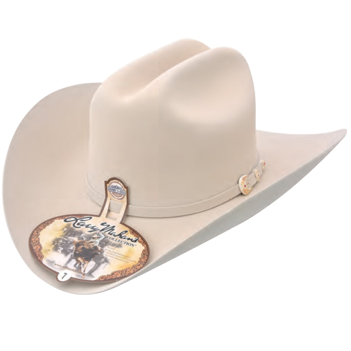 Real 6x Silver Belly Cowboy Felt Hat