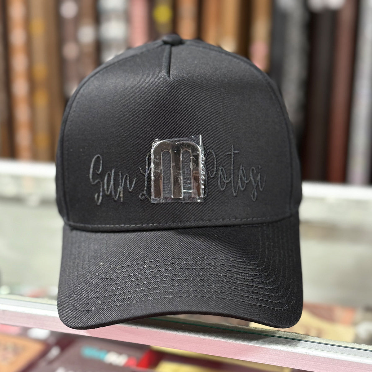 Black San Luis Potosi Snapback Caps