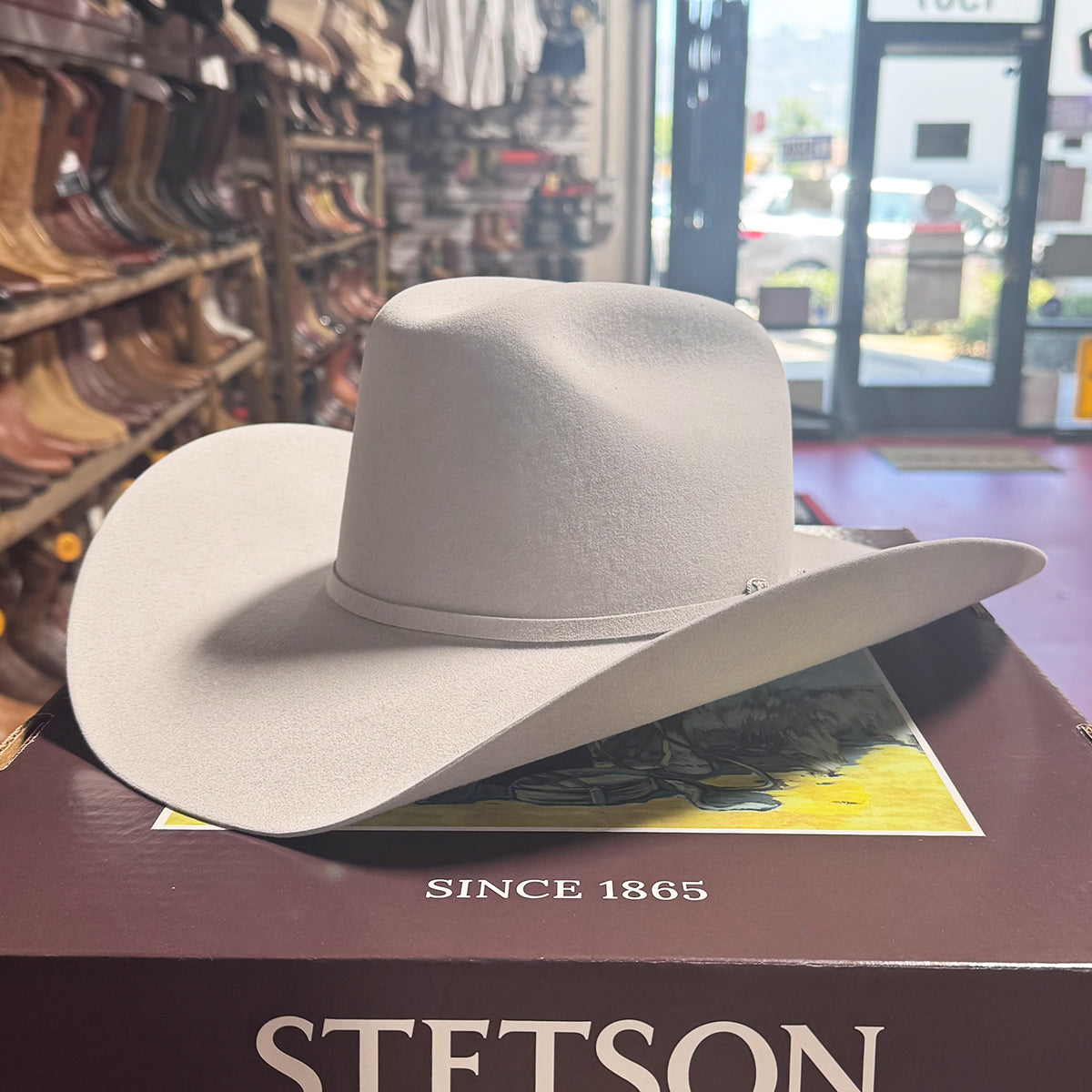 Stetson Skyline 6X Cowboy Hat Silver Grey