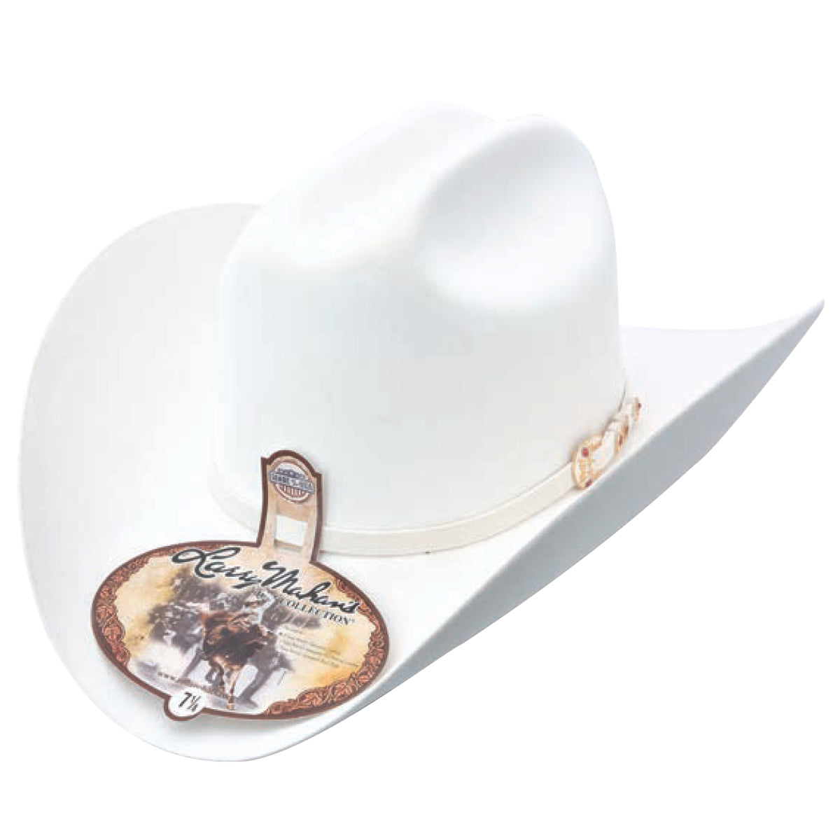 Tucson 10x White Felt Cowboy Hat