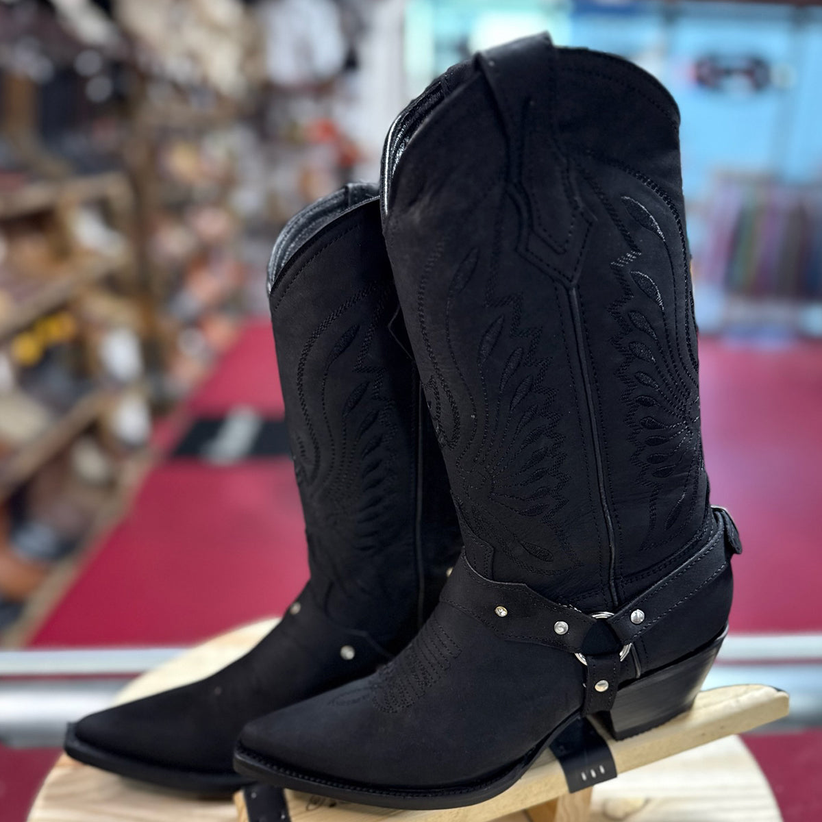 Women's Black Cowboy Boots