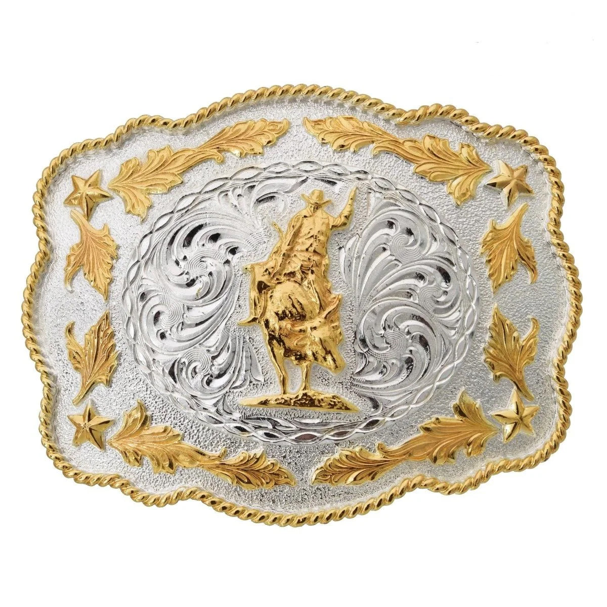 Handmade Cowboy Bull Riding Buckle