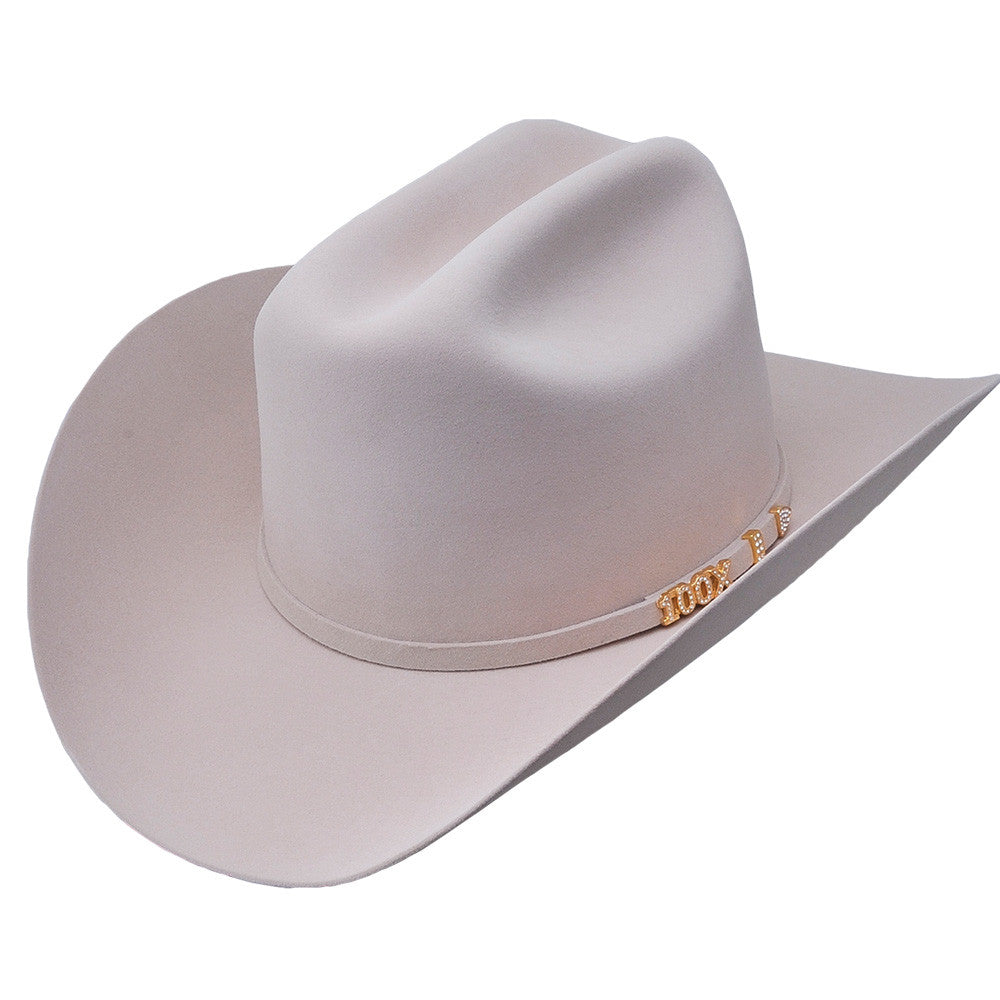 Buckskin Cowboy Hat 100x Beaver Felt