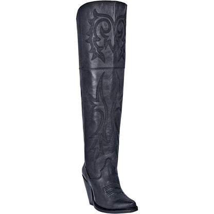 Dan Post Jilted Black Tall Boots