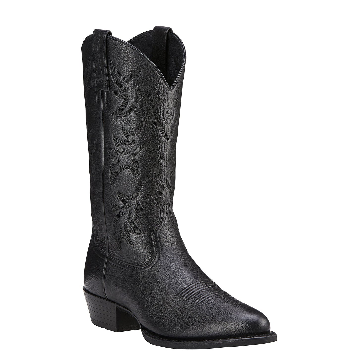 Ariat Black Cowboy Boot Heritage R Toe