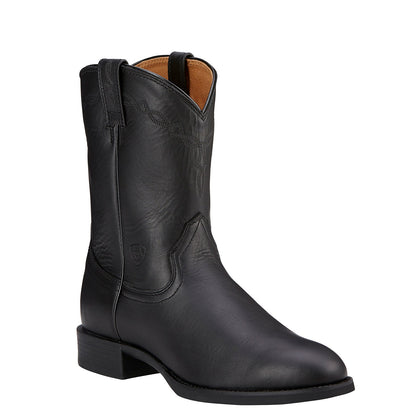 Ariat Men's Black Heritage Roper Boots