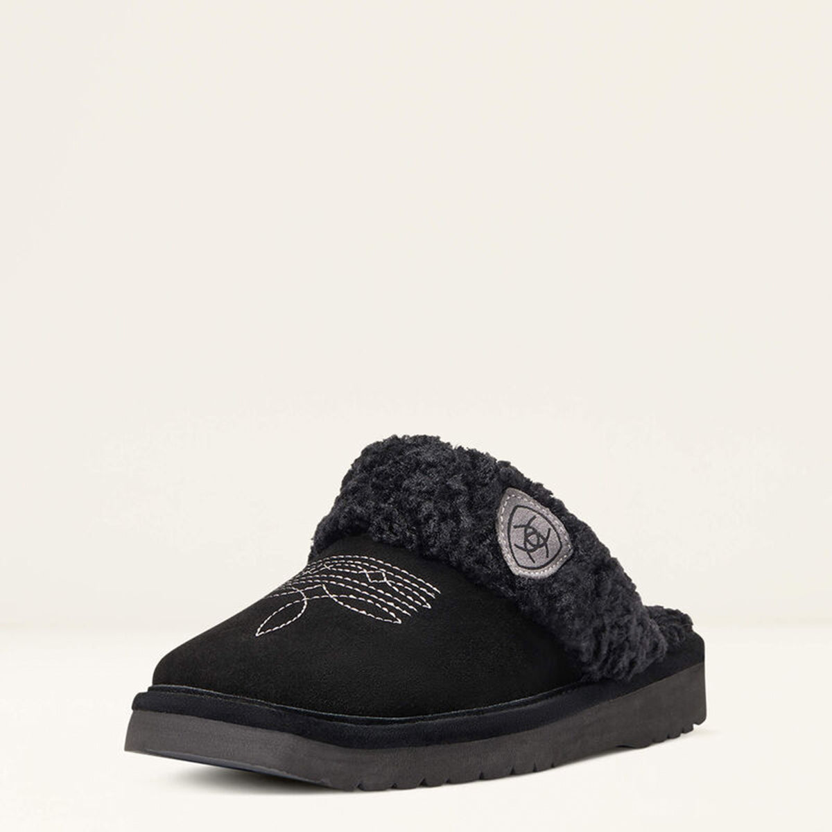 Ariat Women's Jackie Black Square Toe Slippers