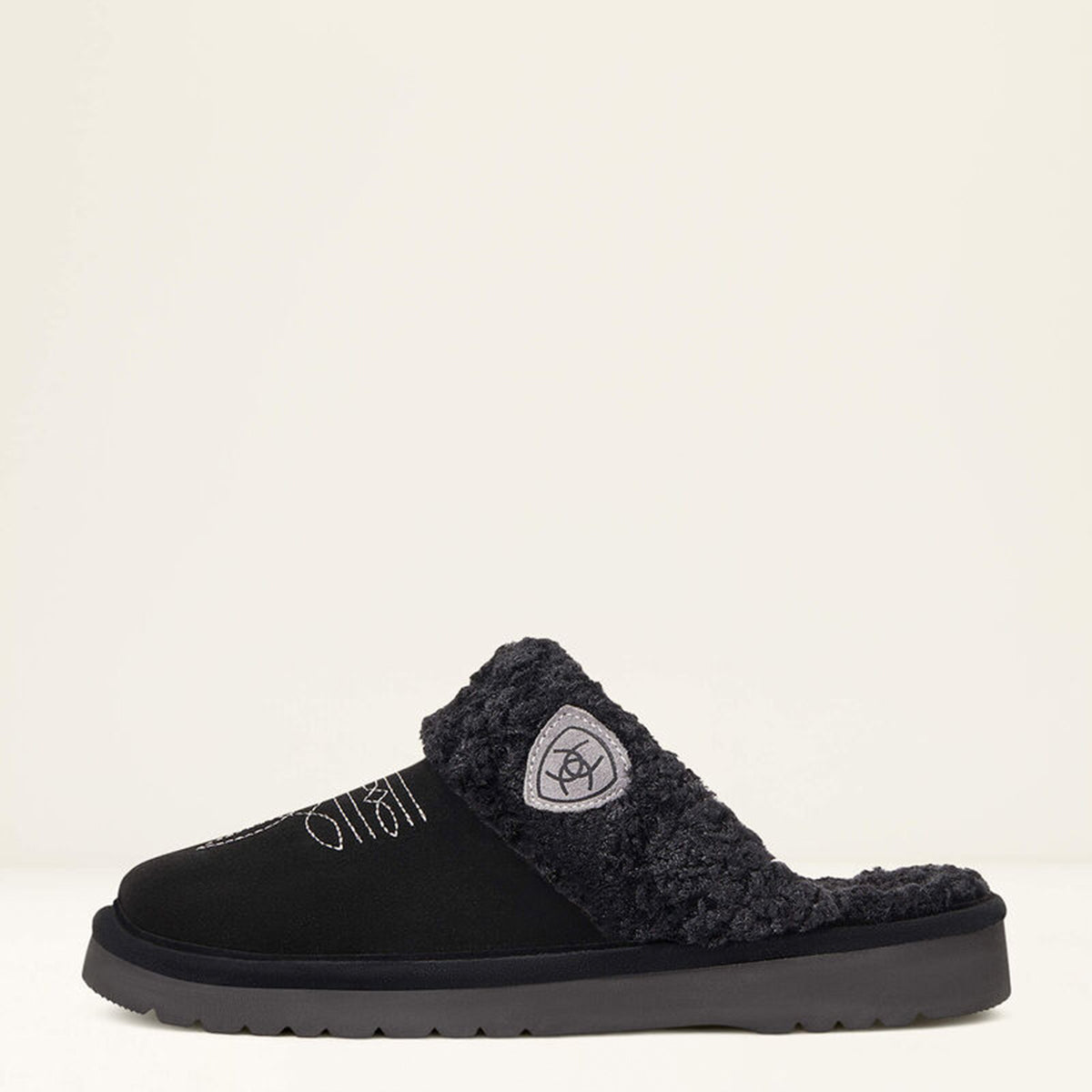 Ariat Women's Jackie Black Square Toe Slippers
