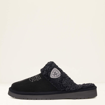 Ariat Women's Jackie Black Square Toe Slippers