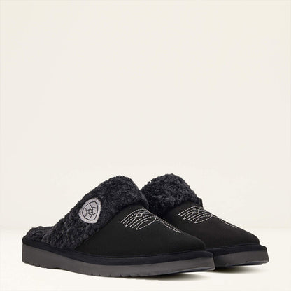 Ariat Women's Jackie Black Square Toe Slippers