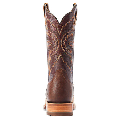 Ariat Ostrich Boots Antique Saddle