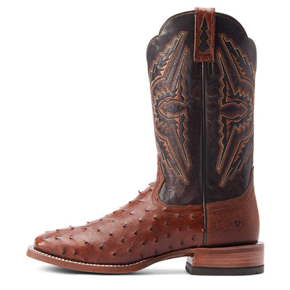 Ariat Cinnamon Full Quill Ostrich Boots