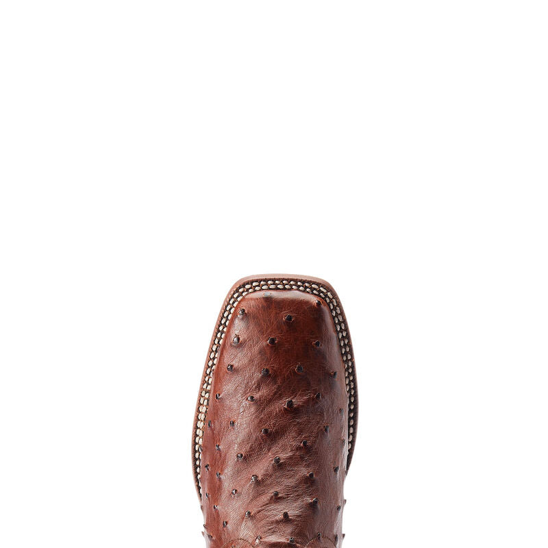 Ariat Cinnamon Full Quill Ostrich Boots