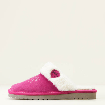 Ariat Jackie Very Berry Pink Slippers