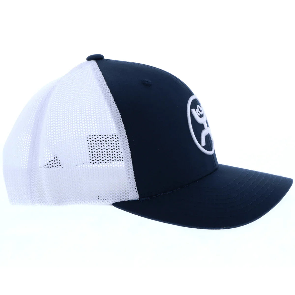 HOOey O Classic Navy & White Snapback