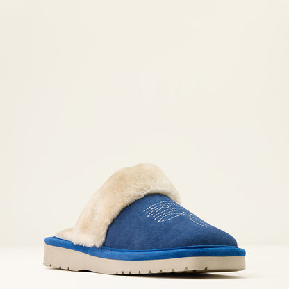 Ariat Denim Suede Women's Jackie Square Toe Slipper