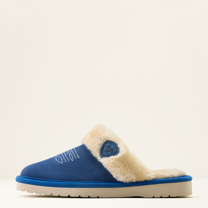 Ariat Denim Suede Women's Jackie Square Toe Slipper