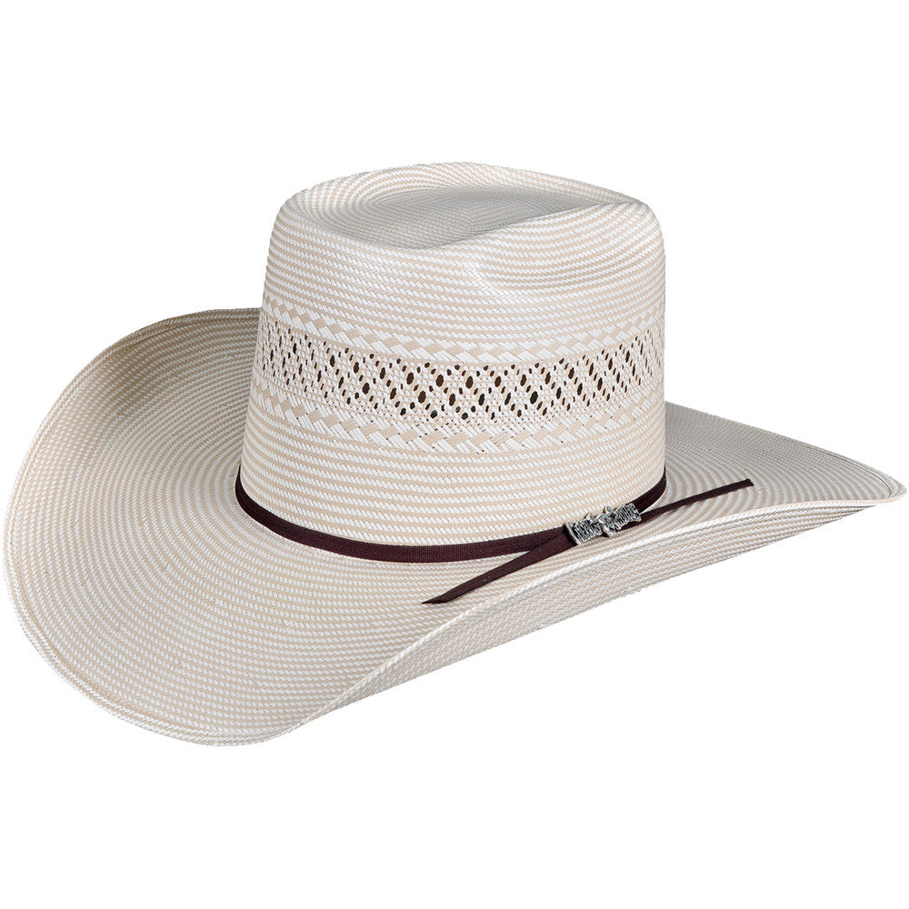  Two Tone Brick Crown Cowboy Hat