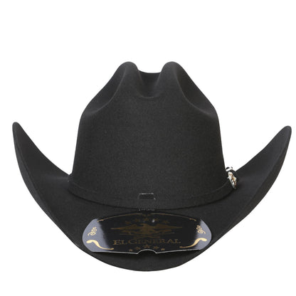  Julion Black Cowboy Felt Hat
