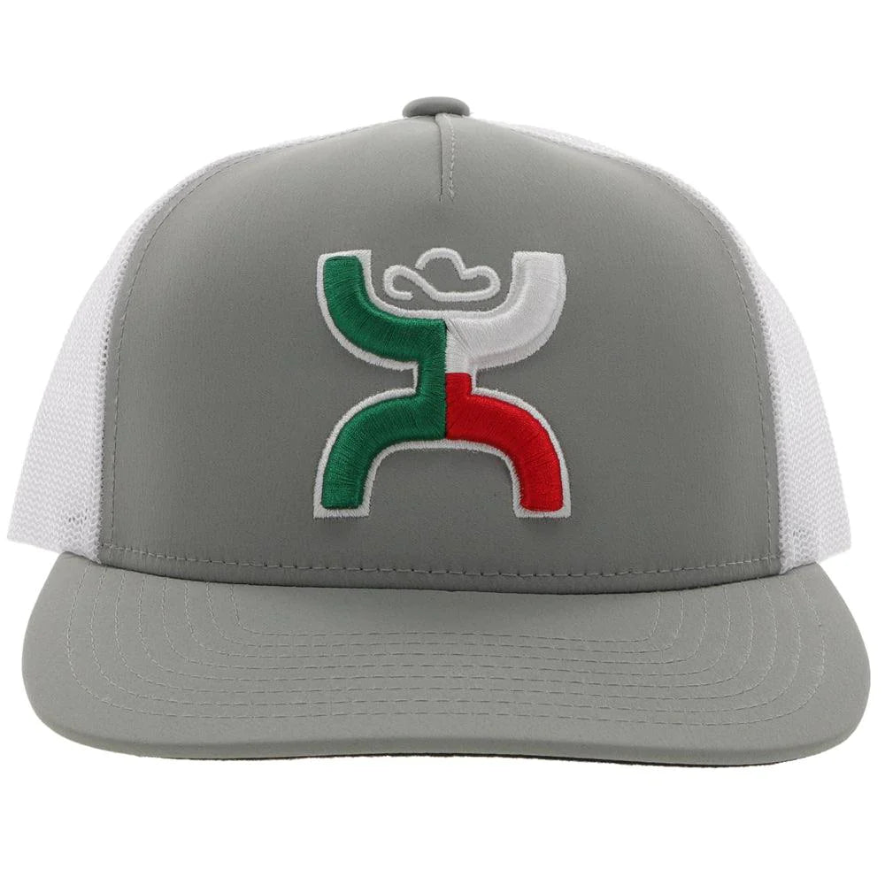 HOOey BOQUILLAS GREY/WHITE HAT