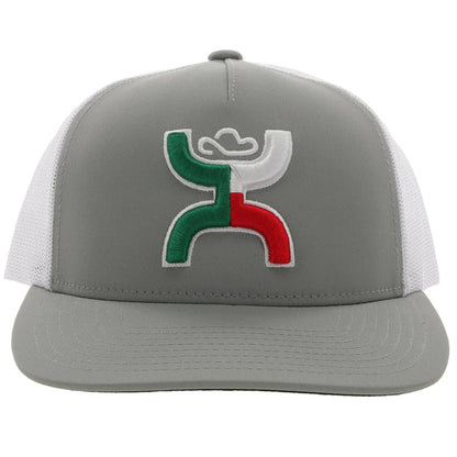 HOOey BOQUILLAS GREY/WHITE HAT