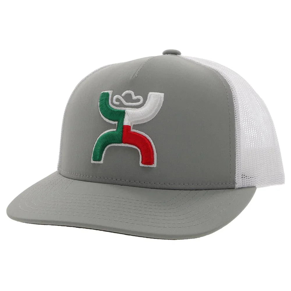 HOOey BOQUILLAS GREY/WHITE HAT