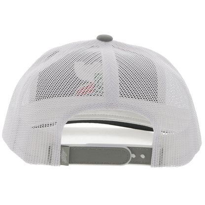 HOOey BOQUILLAS GREY/WHITE HAT