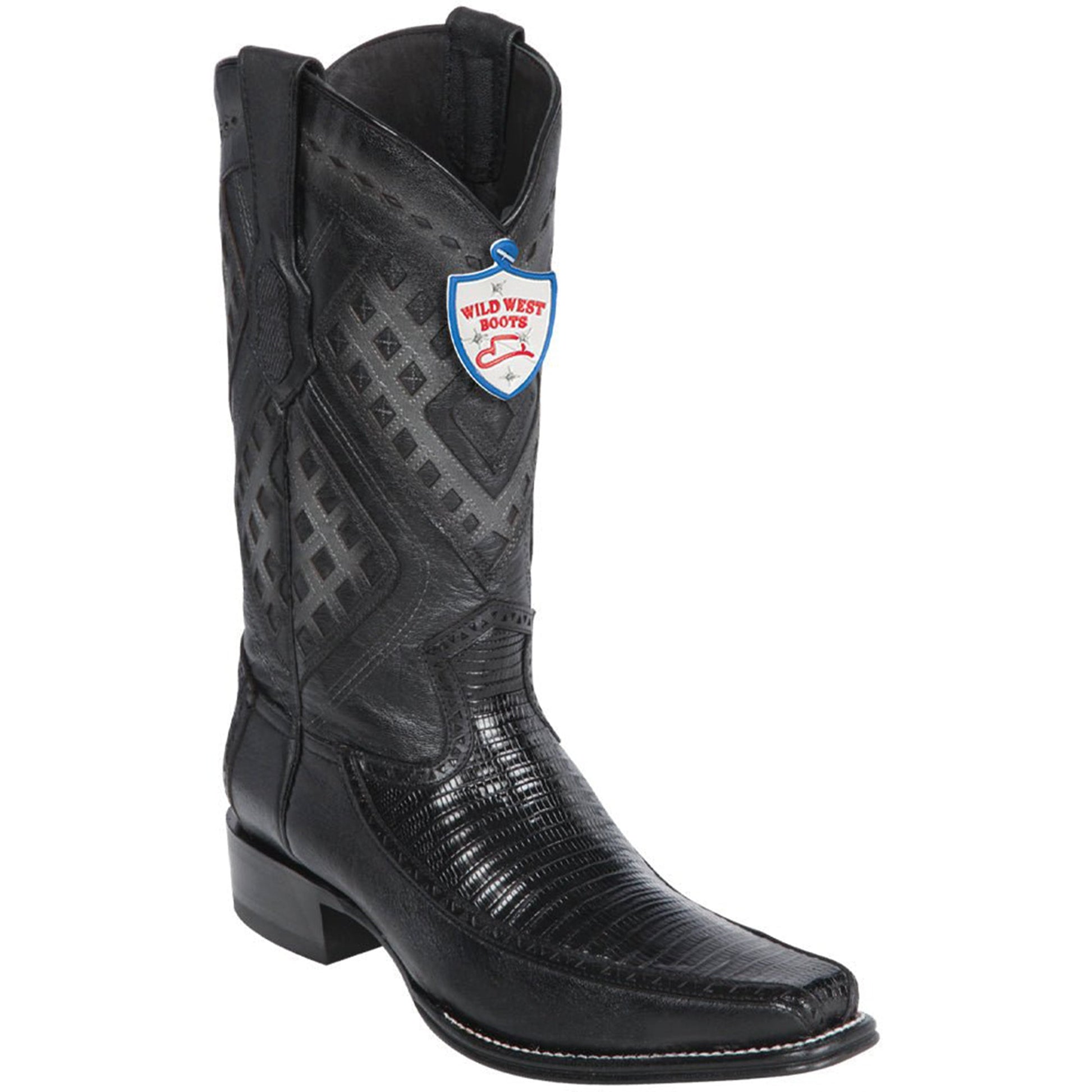  Lizard Mens Cowboy Boots European Toe