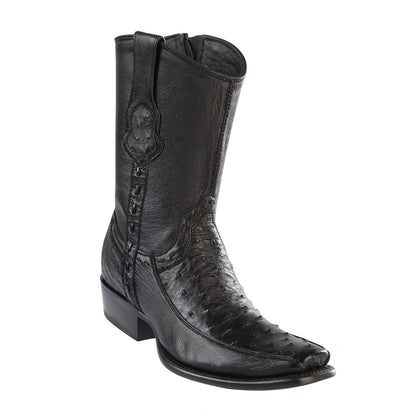  Ostrich Short Cowboy Boots