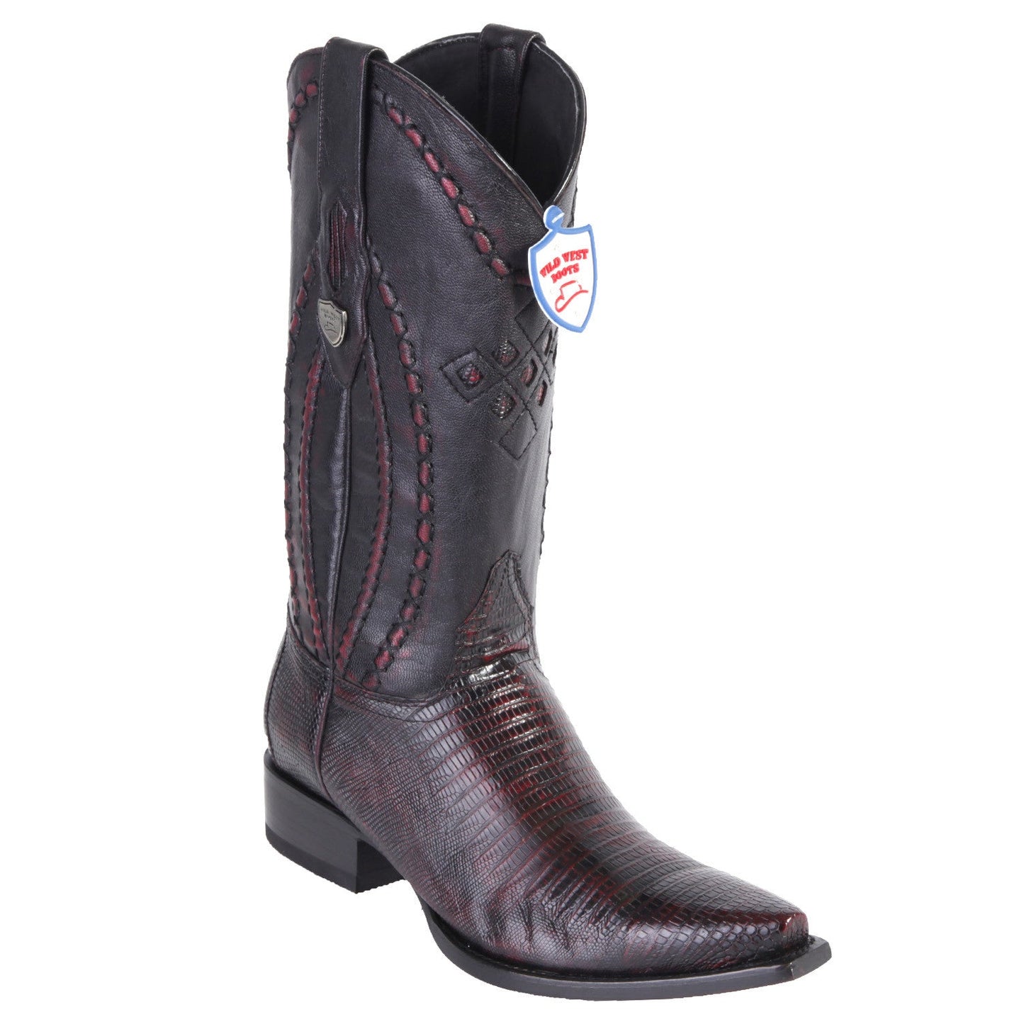  Lizard Cowboy Boots Snip Toe
