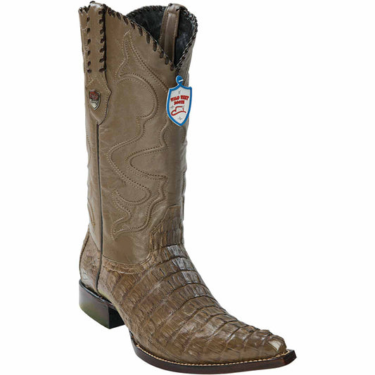  Caiman Tail Pointy Mexican Boots For Men