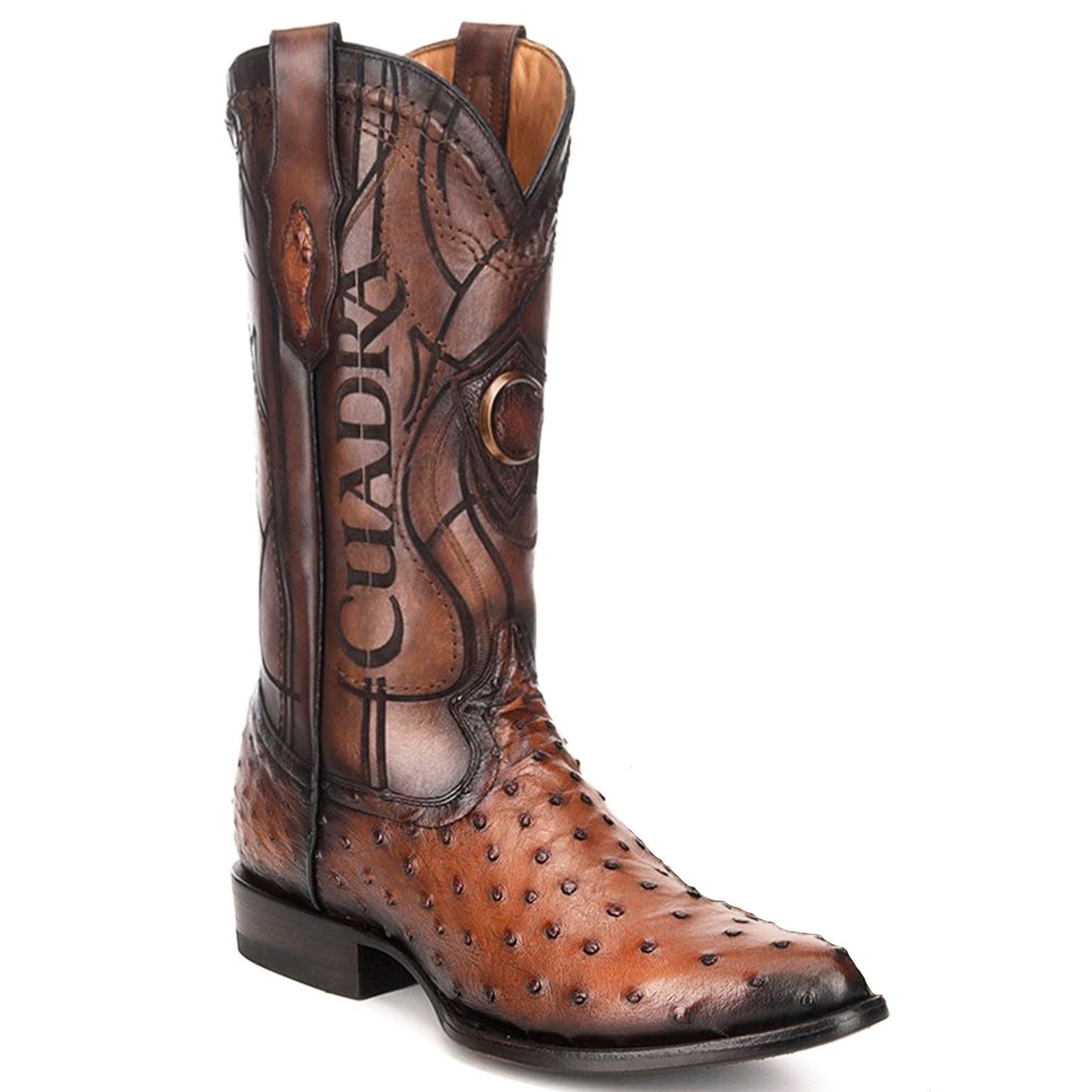  Ostrich Boots R-Toe